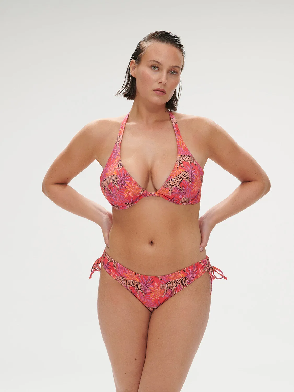 Agathe Underwire Triangle - Jungle Dawn Print