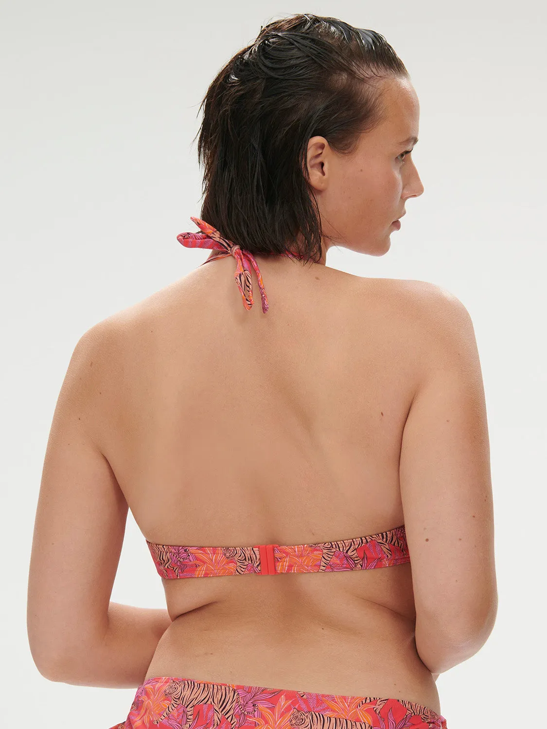 Agathe Underwire Triangle - Jungle Dawn Print