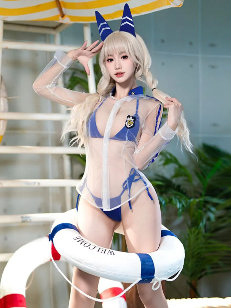 Anime Bunny Micro Bikini Set