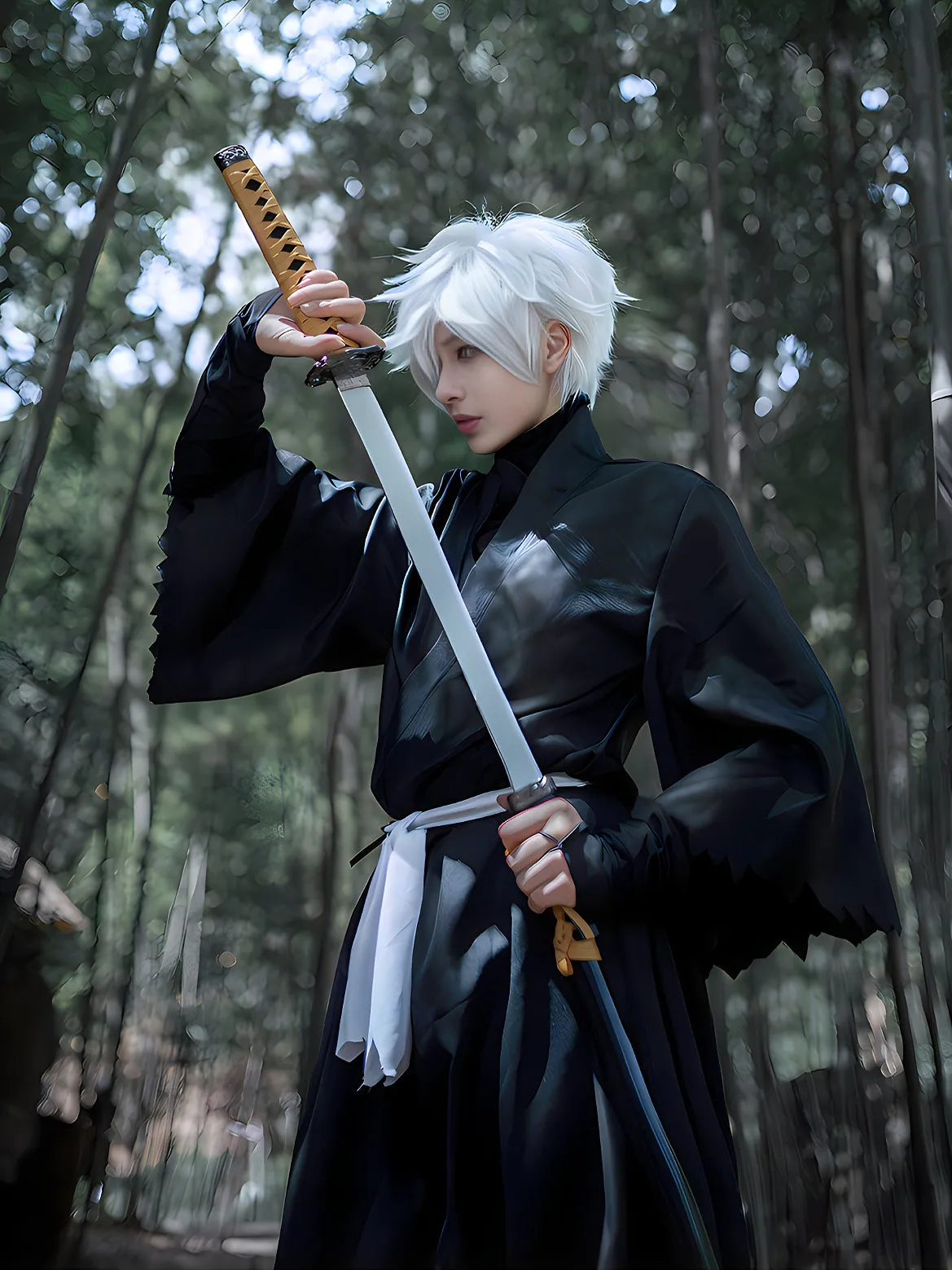 Anime Men's Ninja Costume