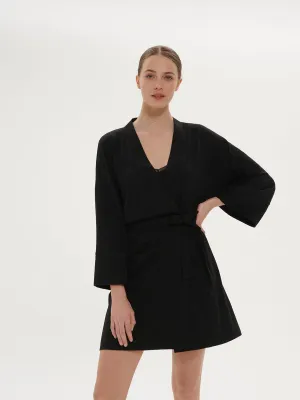 Aurore Kimono - black