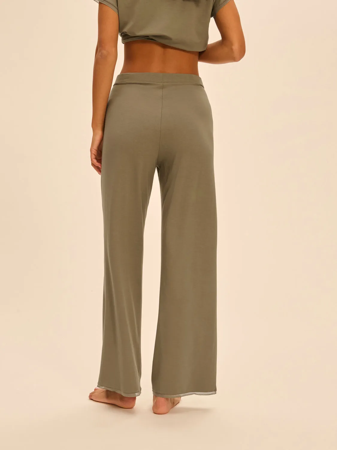 Aurore Pant - Clay Green