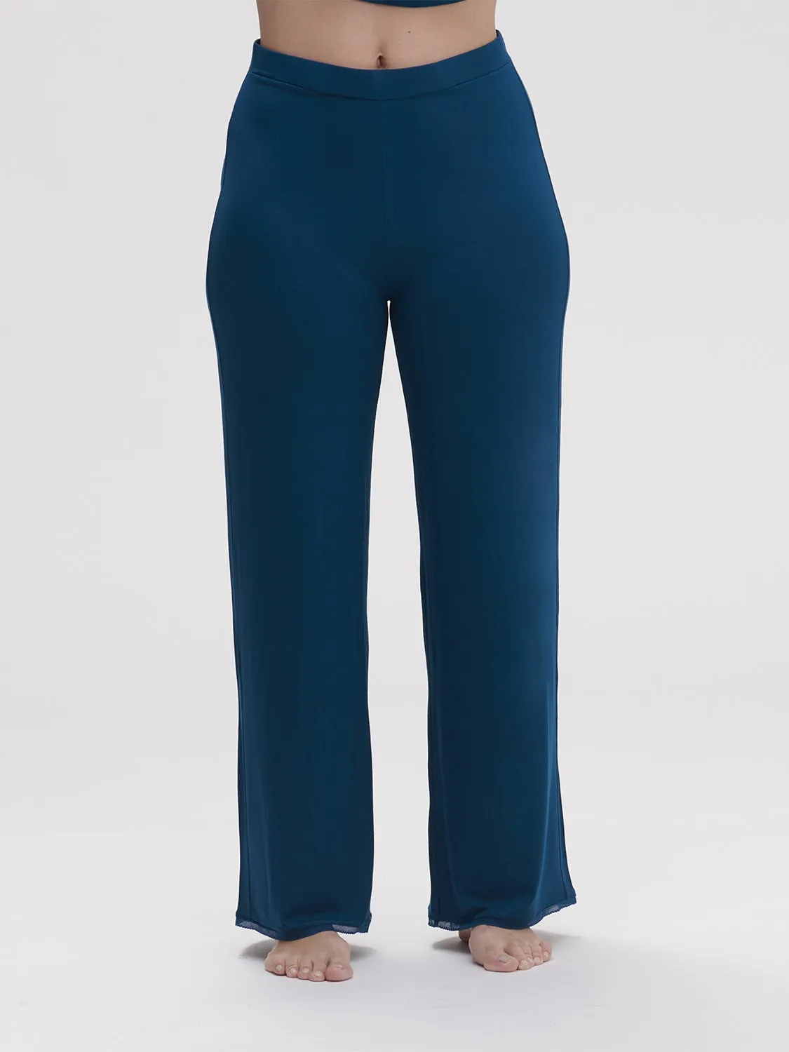 Aurore Pant - Poseidon Blue
