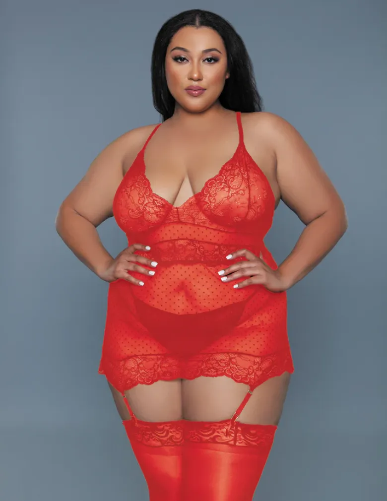 Be Wicked 2273 Ryder 2 Piece Chemise