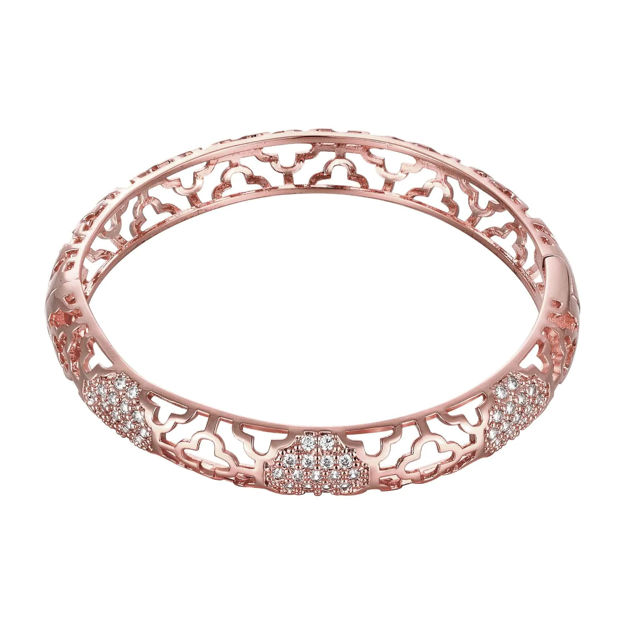 Best Gift 18K Gold Plating bangles Small winding women pulseras joias HBZ 11 ELY