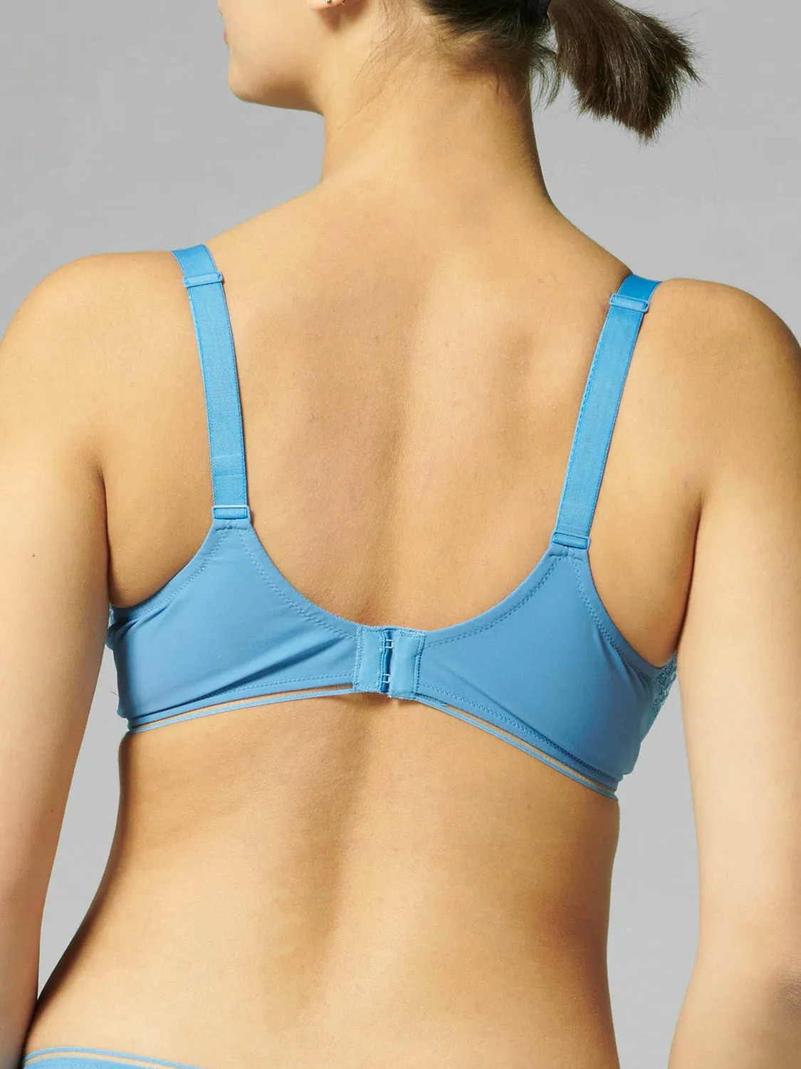 Bloom Full Coverage Plunge - Denim