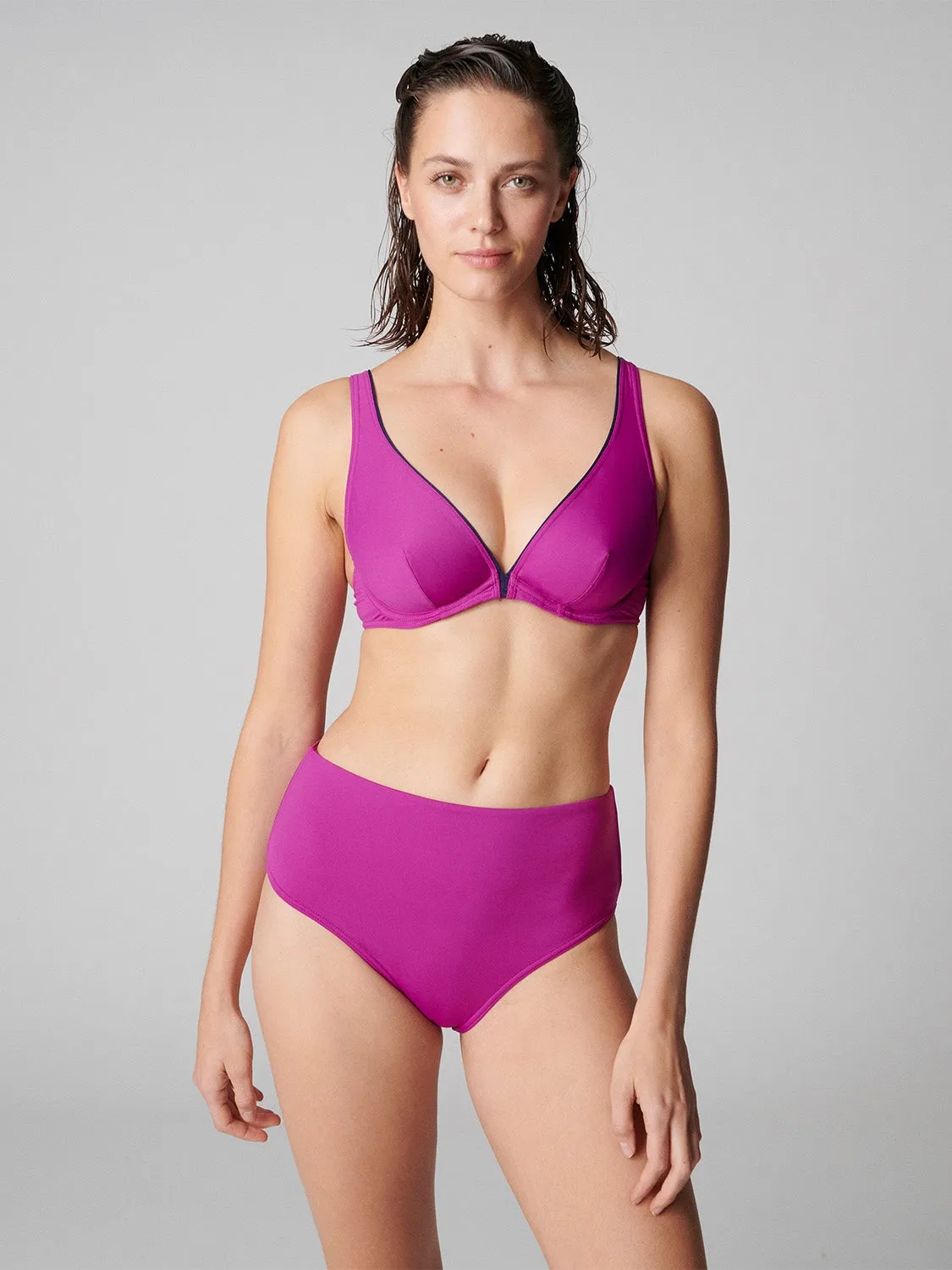 Calysta Retro Brief - Bougainvillea