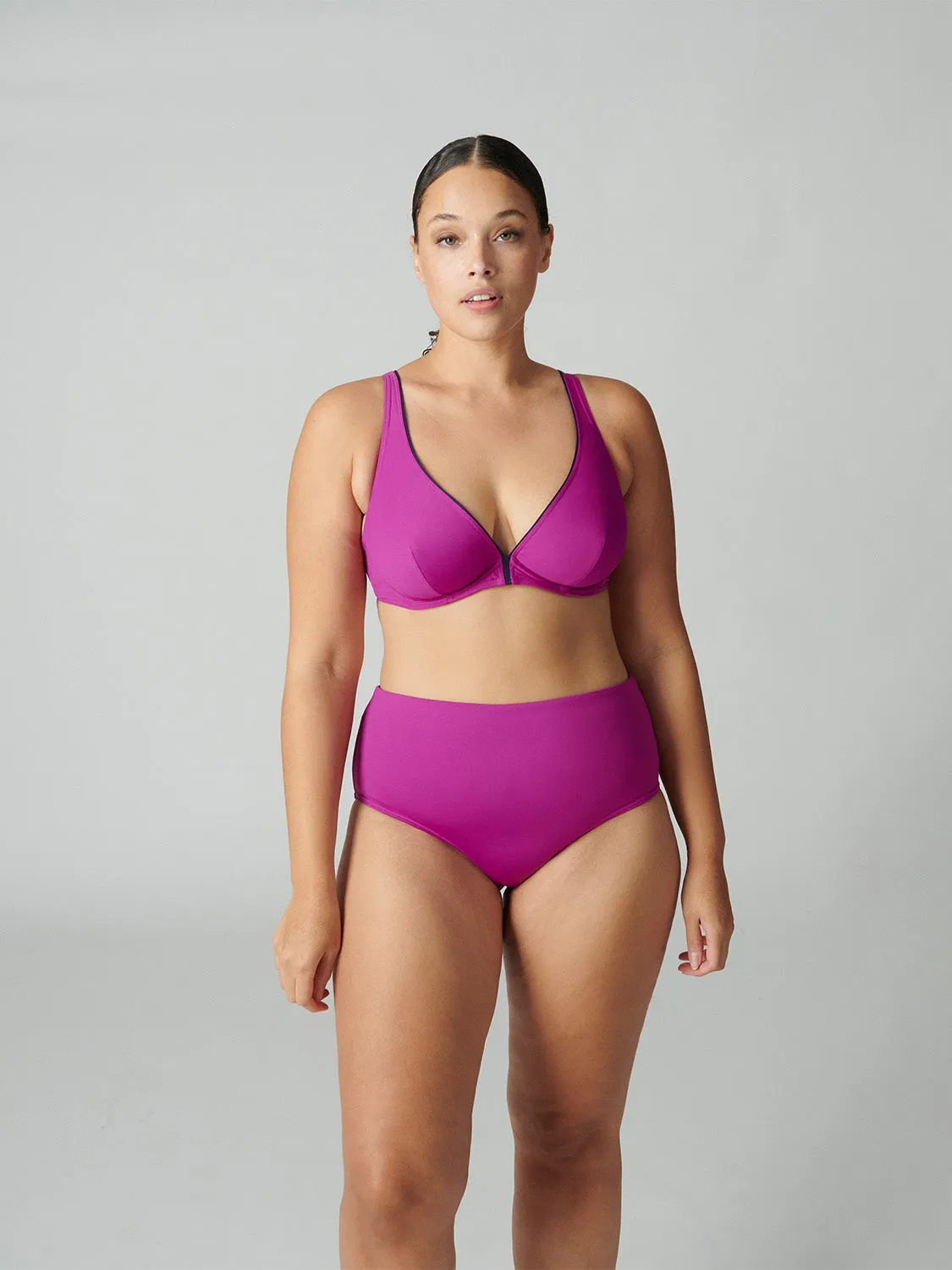 Calysta Retro Brief - Bougainvillea