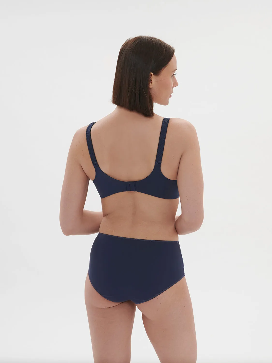 Caresse Retro Brief - Ink Blue