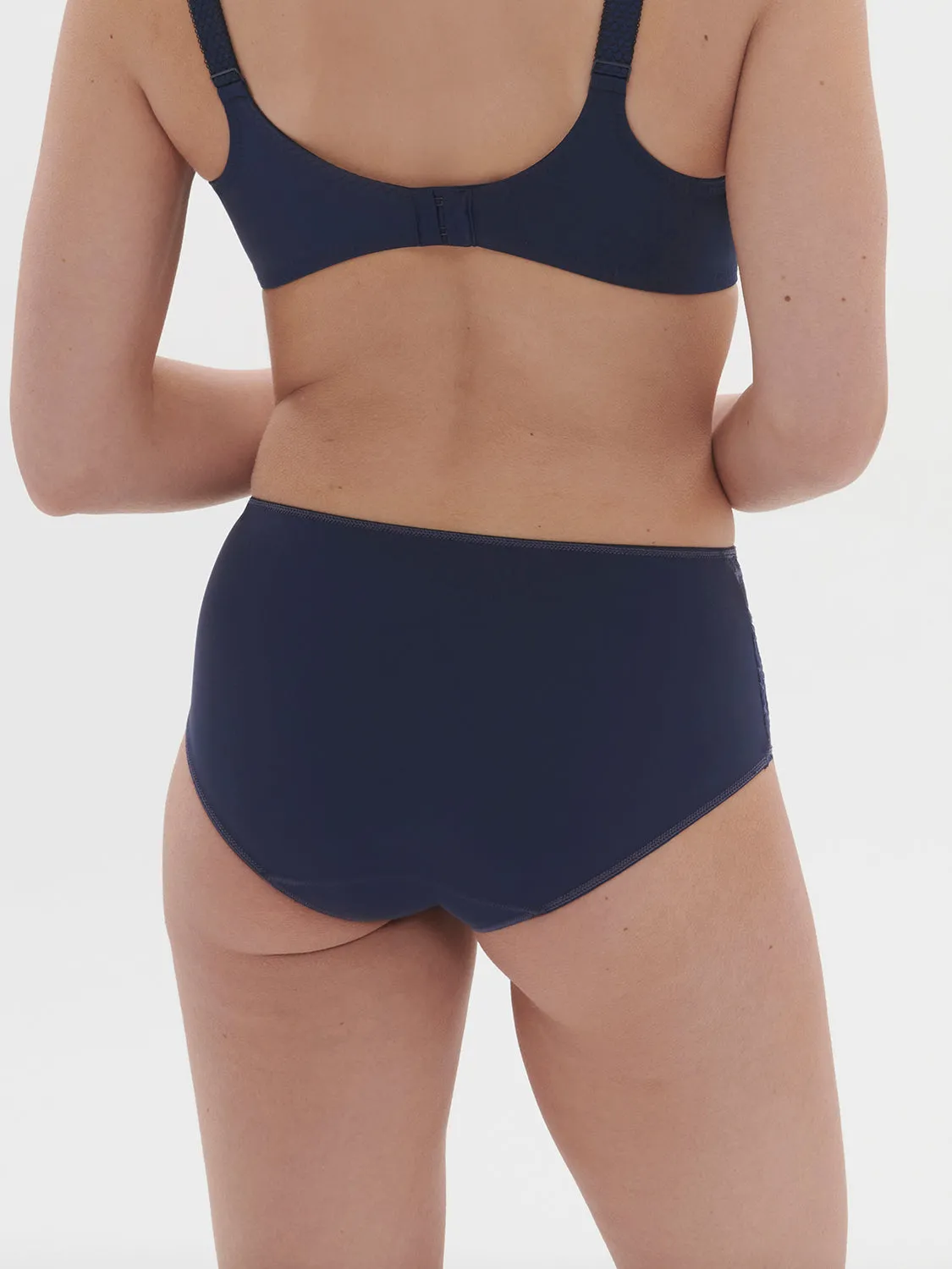 Caresse Retro Brief - Ink Blue