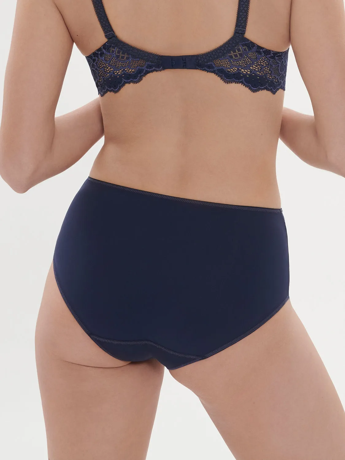 Caresse Retro Brief - Ink Blue