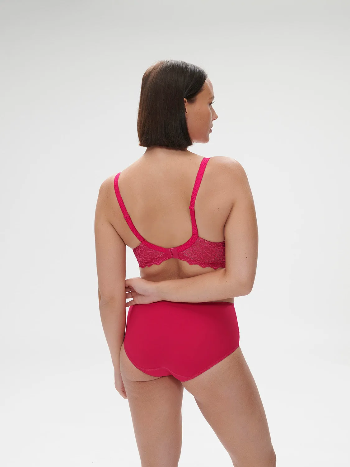 Caresse Retro Brief - Teaberry Pink