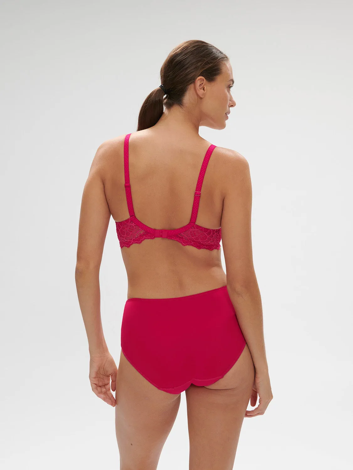 Caresse Retro Brief - Teaberry Pink