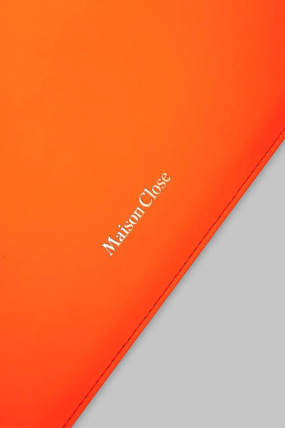 Corps  Corps Leather Pouch Neon Orange