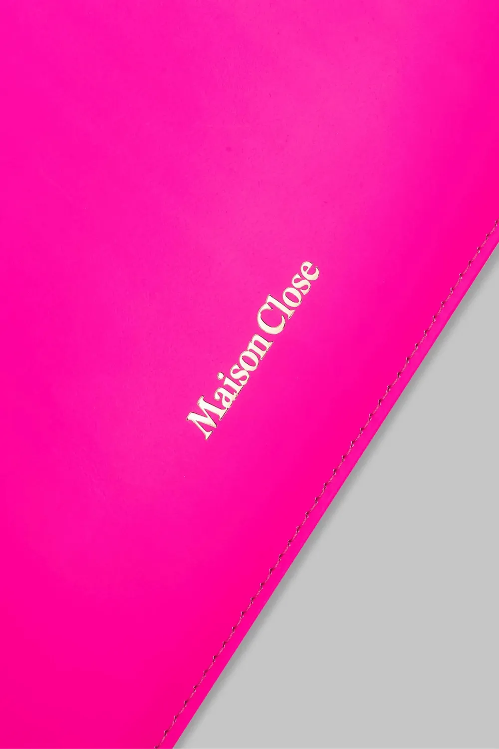 Corps  Corps Leather Pouch Neon Pink