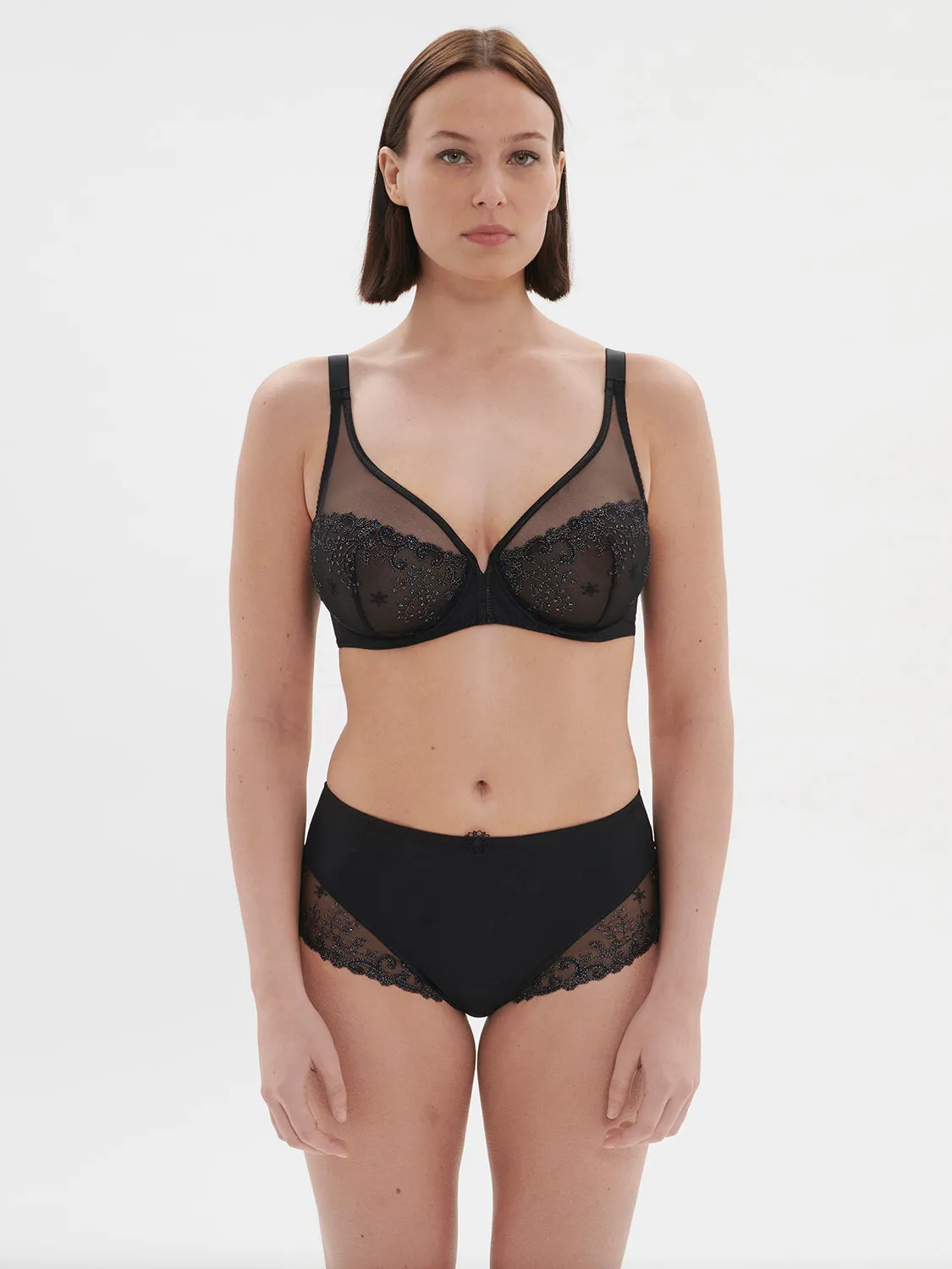 Delice Full Coverage Plunge - Gem Black
