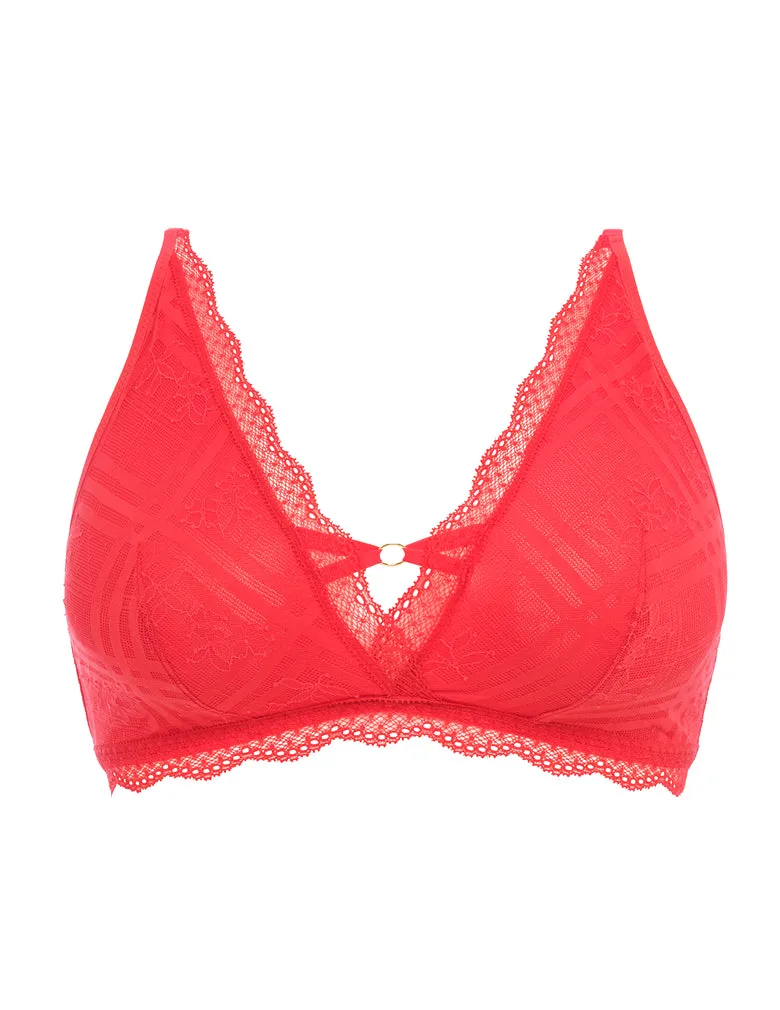 Freya Fatale AA401417CRD Chili Red Wire Free Bralette