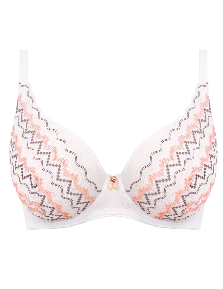 Freya Festival Vibe AA5621 White Coral High Apex Bra