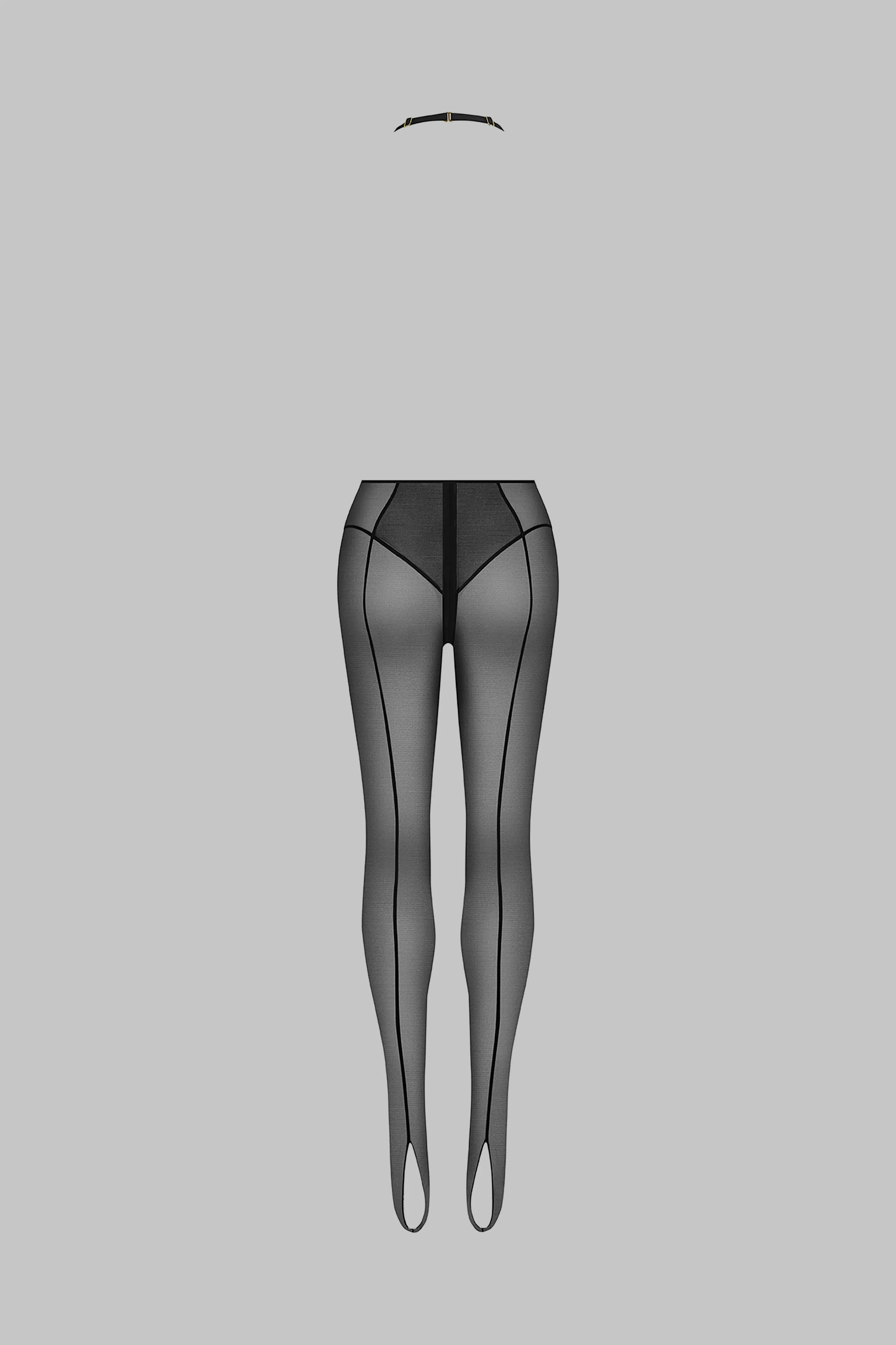 Fuseau Leggings with Harness - L'Amoureuse