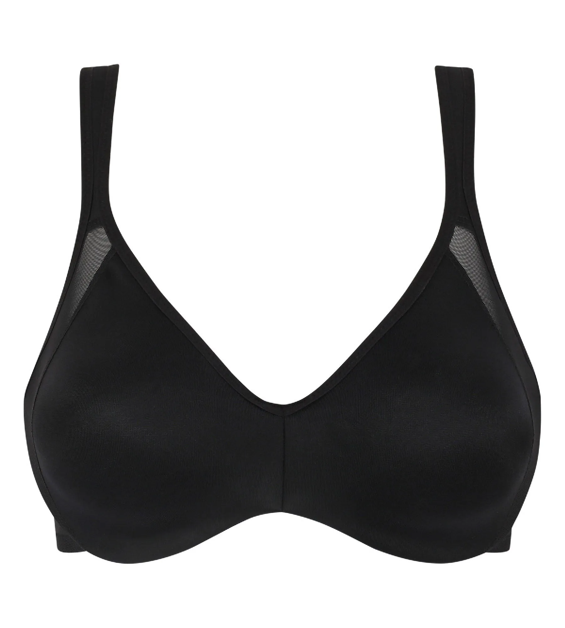 Generous Dim underwire Minimizer Bra black