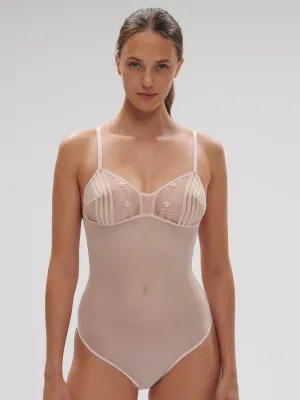 Marthe Bodysuit - Petal Powder