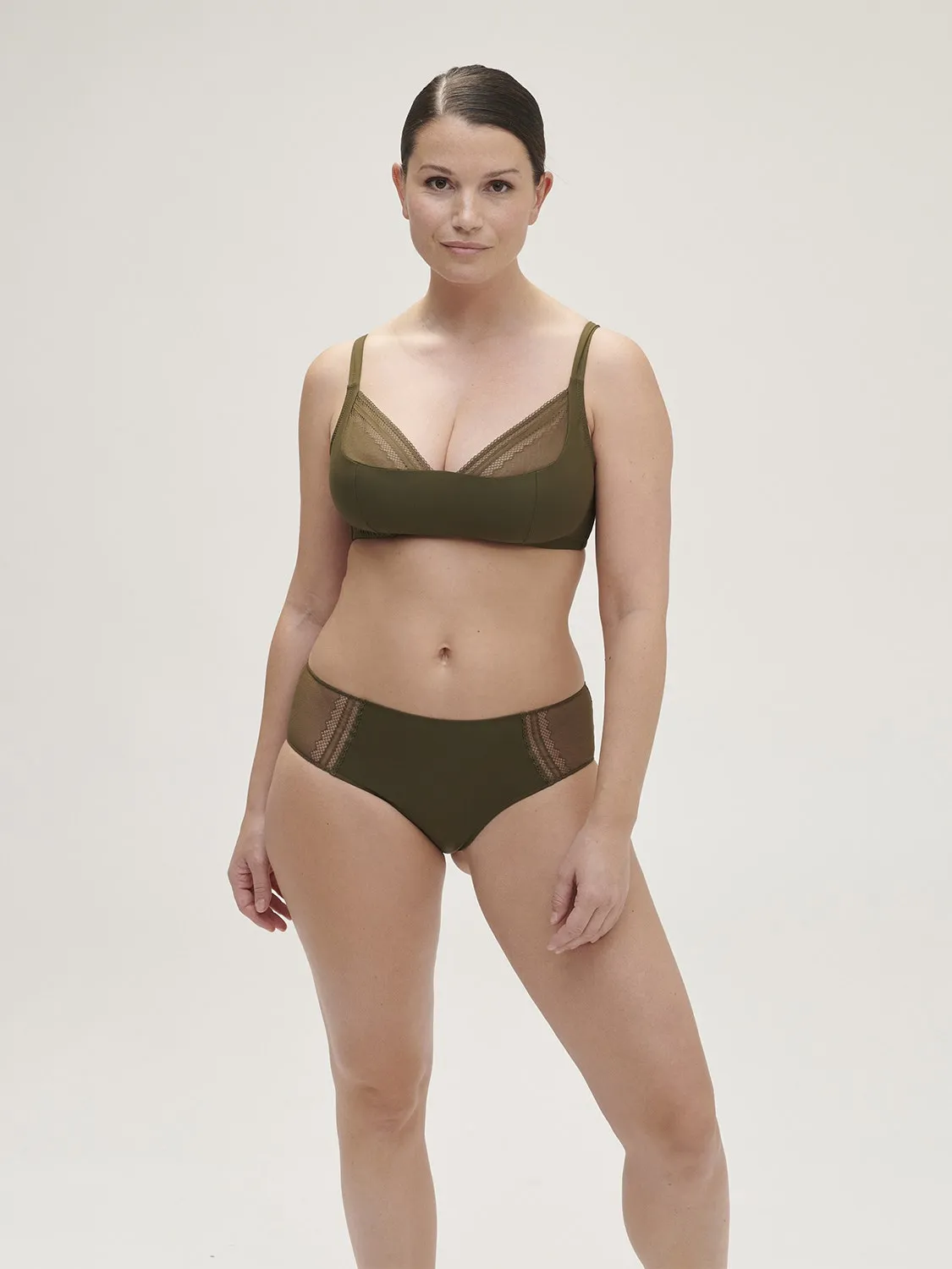 Olympe Boyshort - Adventure Green