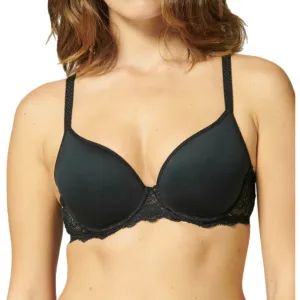 Simone Perele Caresse 3D Plunge Contour Bra Black
