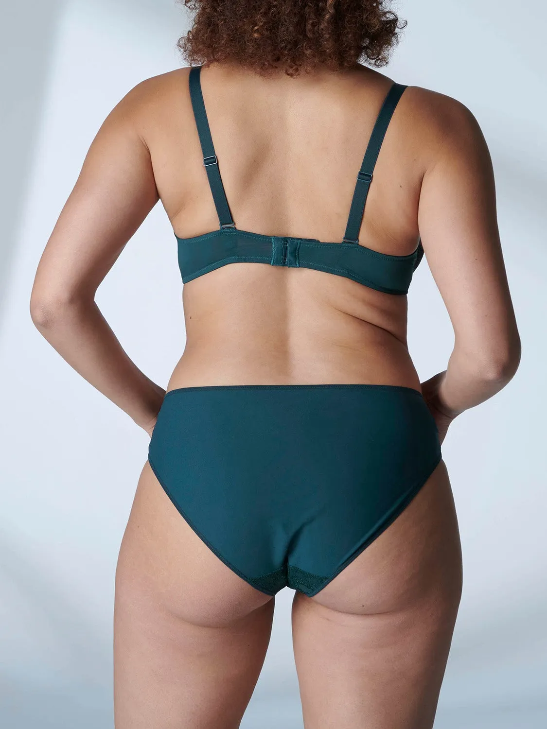 Utopia Full Coverage Plunge - English Green