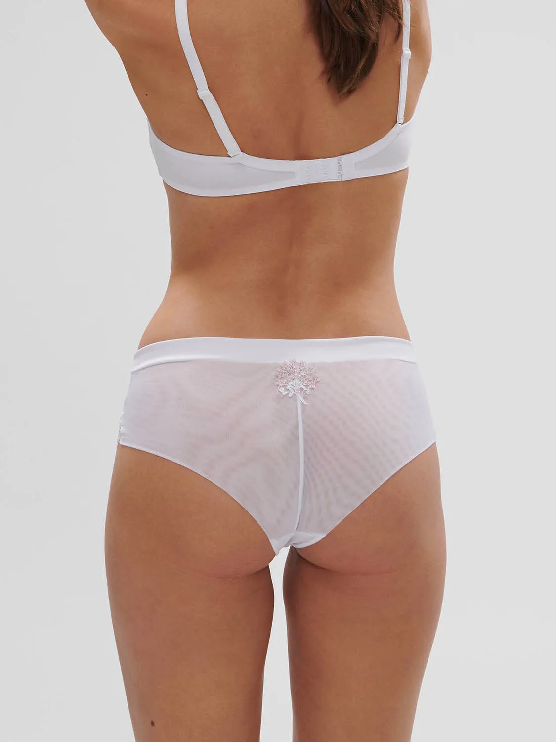 Wish Boyshort - Crystal White