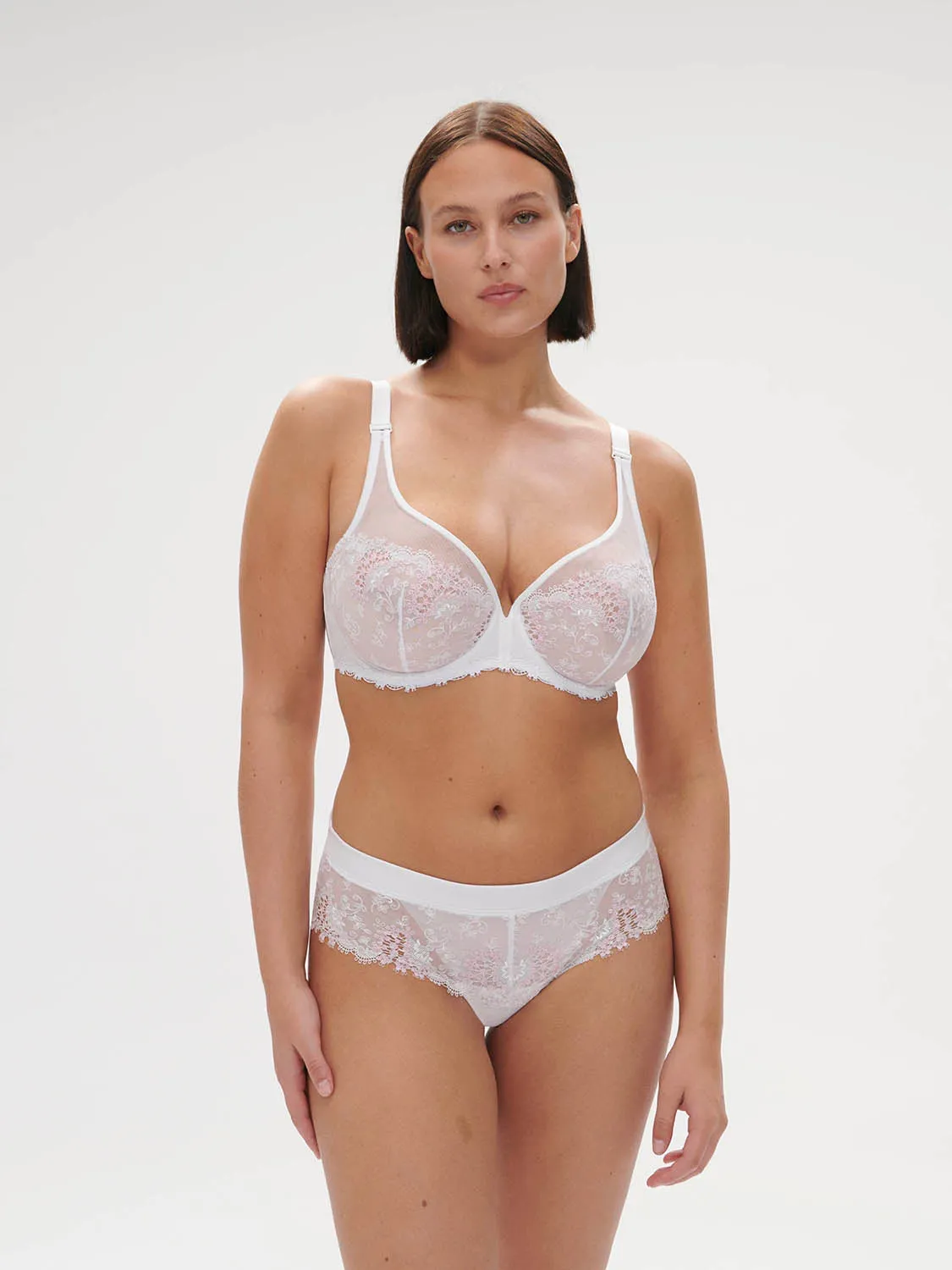 Wish Boyshort - Crystal White