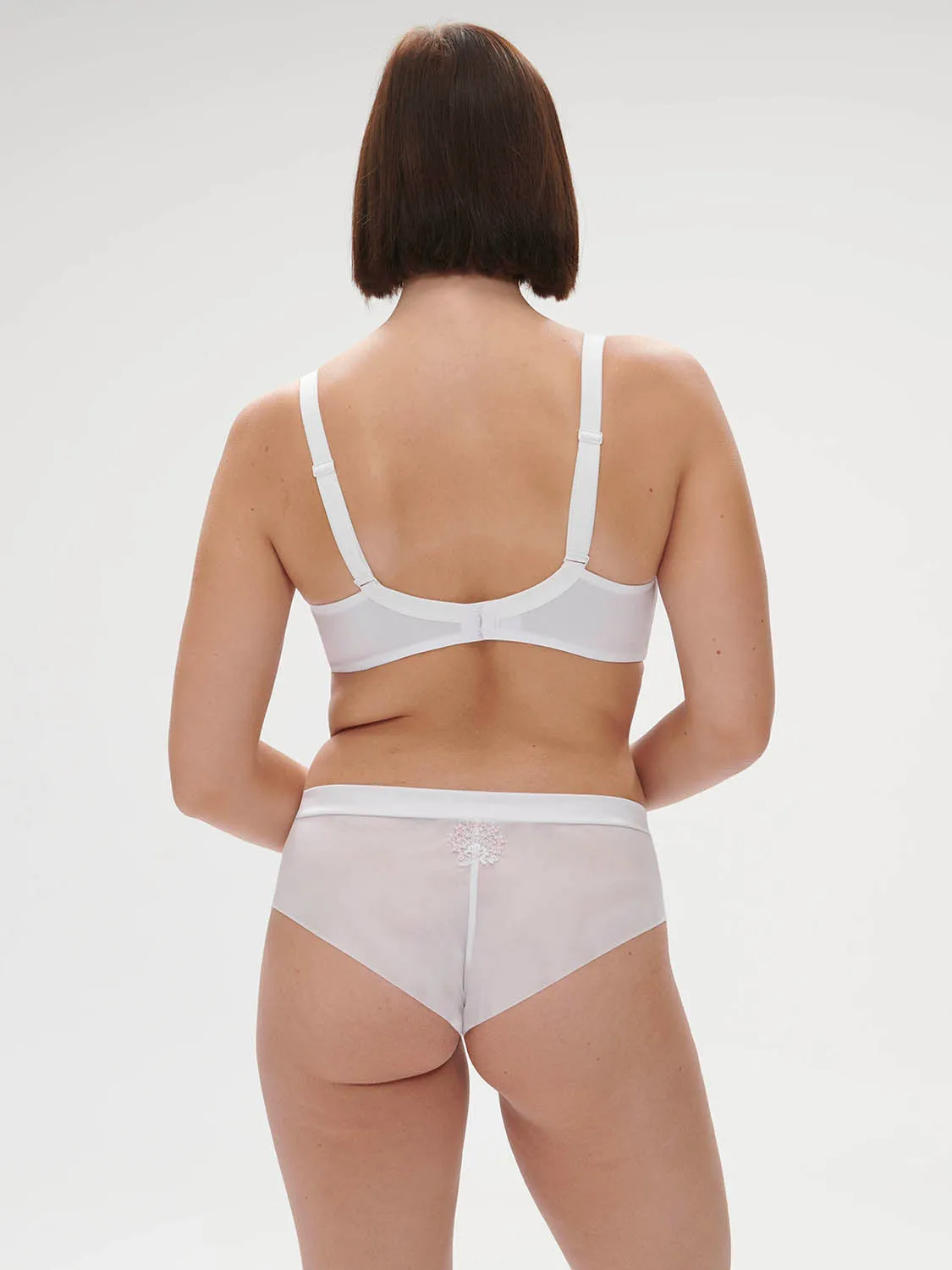 Wish Boyshort - Crystal White