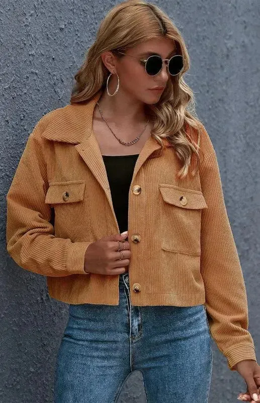 Women's Corduroy Trucker Jacket