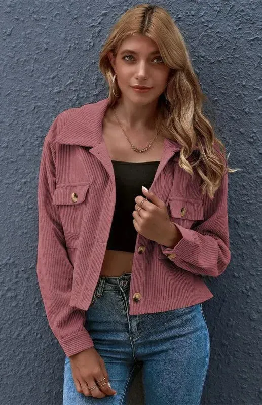 Women's Corduroy Trucker Jacket