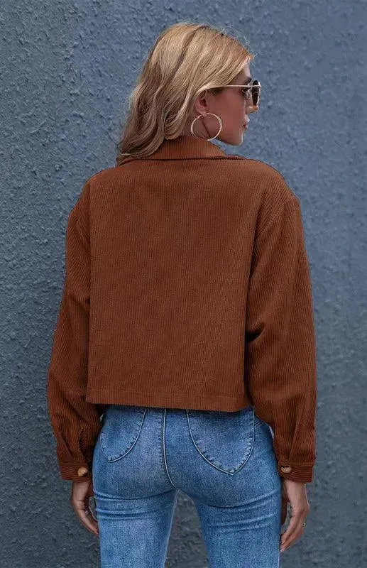 Women's Corduroy Trucker Jacket
