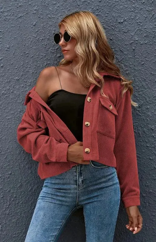 Women's Corduroy Trucker Jacket