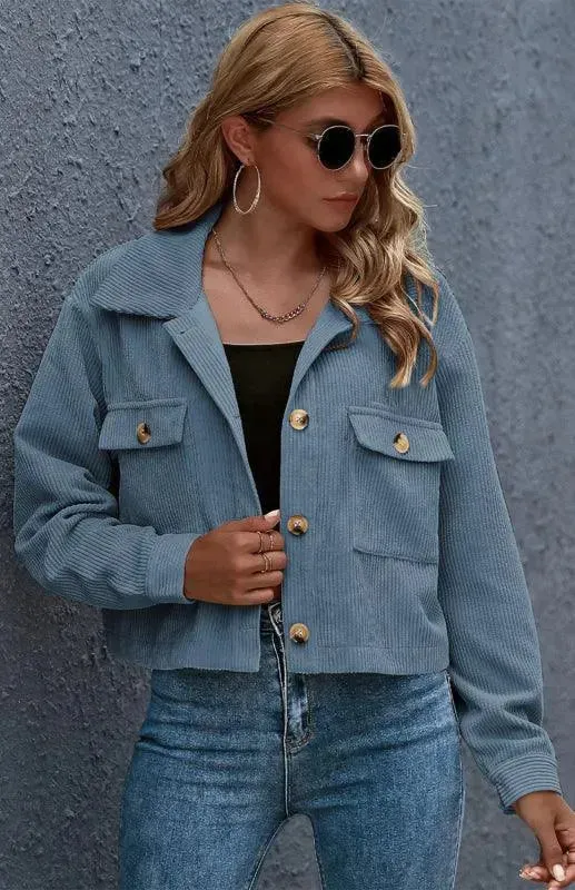 Women's Corduroy Trucker Jacket