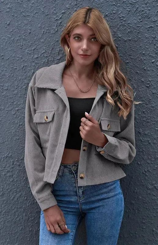 Women's Corduroy Trucker Jacket