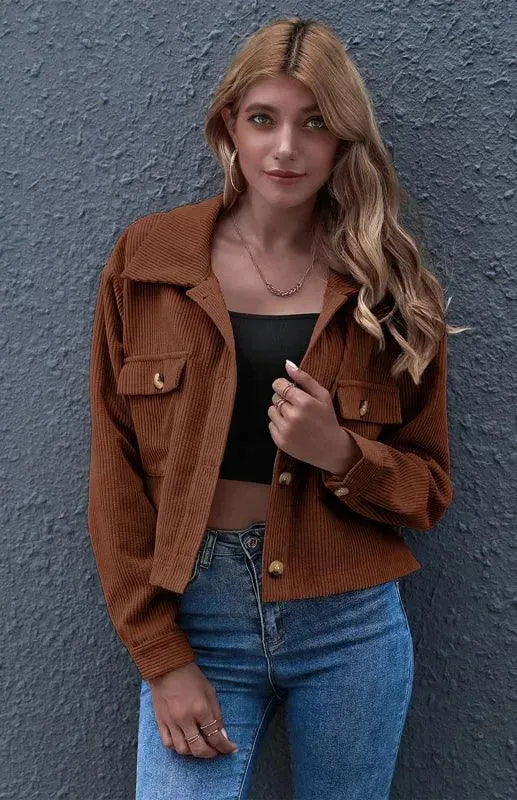 Women's Corduroy Trucker Jacket
