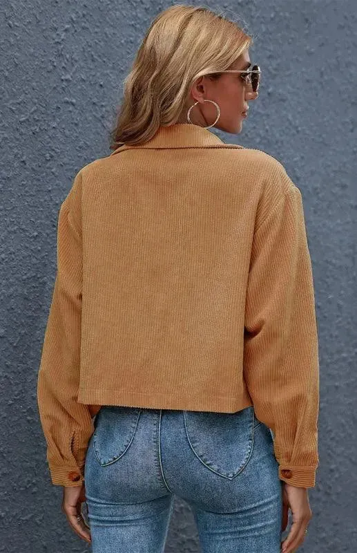 Women's Corduroy Trucker Jacket