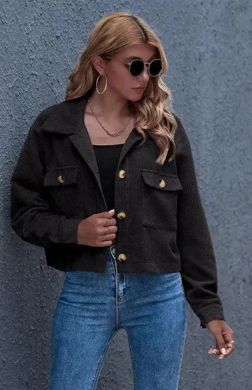 Women's Corduroy Trucker Jacket