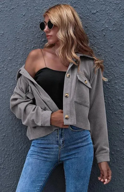 Women's Corduroy Trucker Jacket