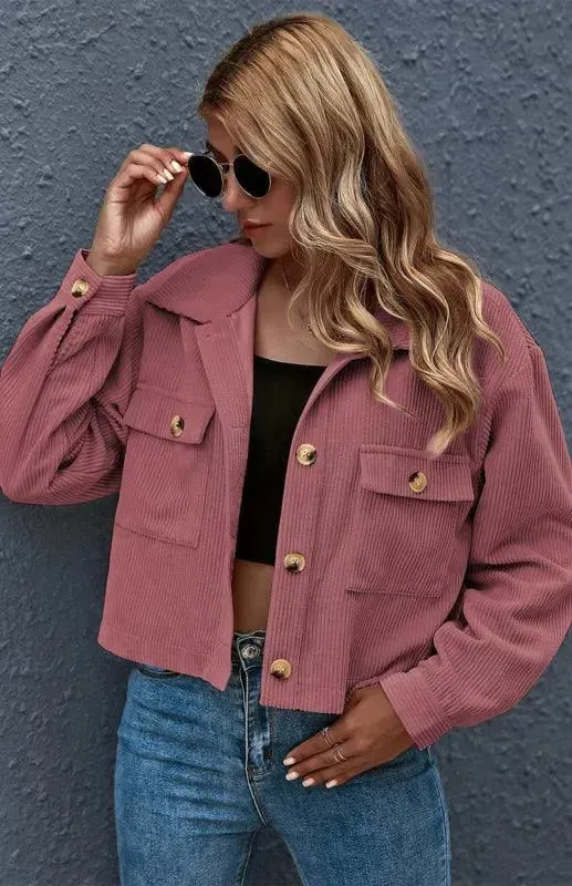 Women's Corduroy Trucker Jacket