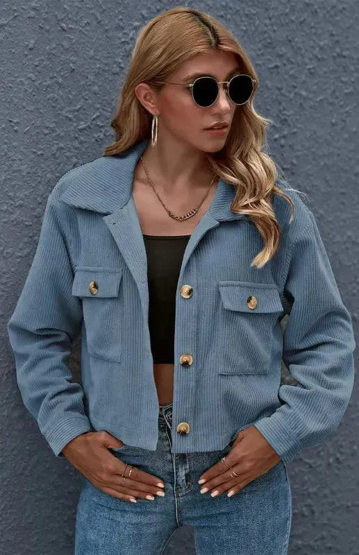 Women's Corduroy Trucker Jacket