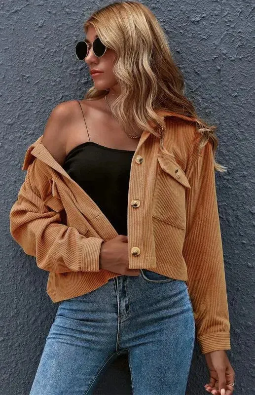 Women's Corduroy Trucker Jacket
