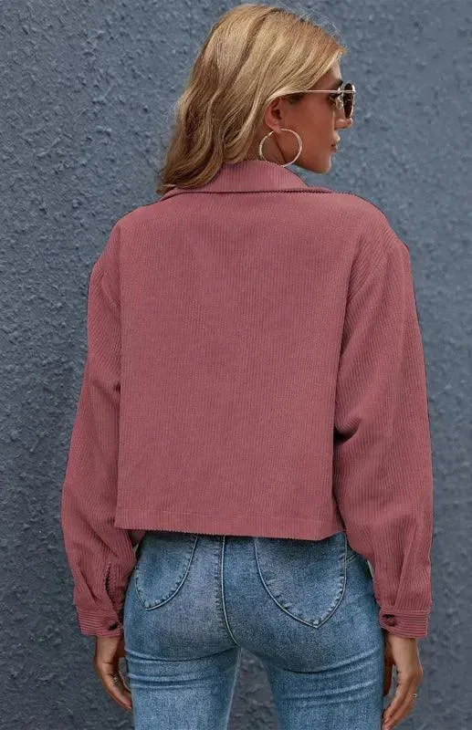Women's Corduroy Trucker Jacket