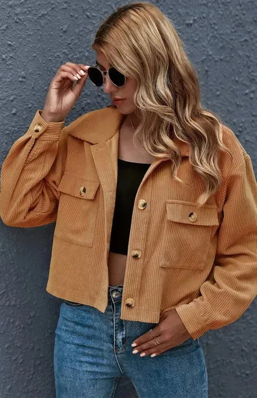 Women's Corduroy Trucker Jacket