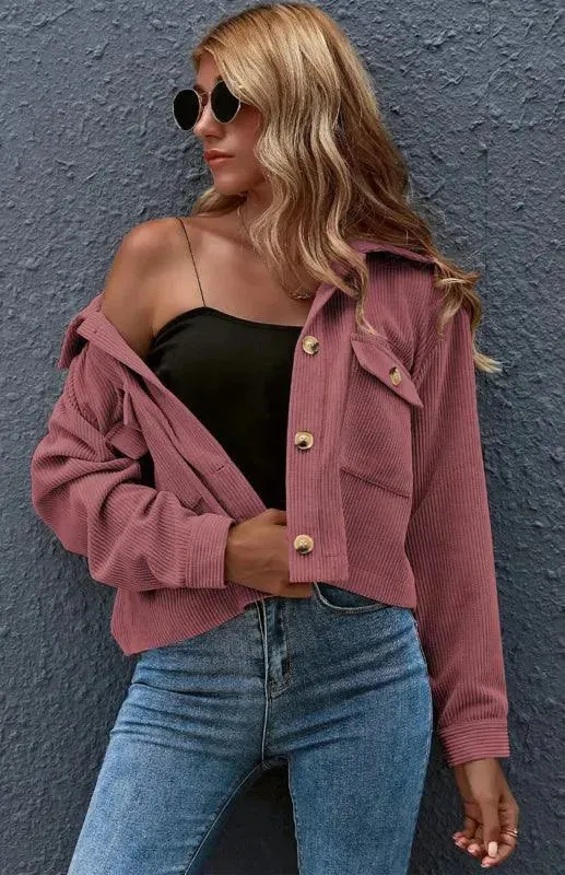 Women's Corduroy Trucker Jacket