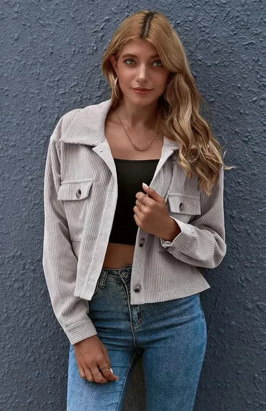 Women's Corduroy Trucker Jacket