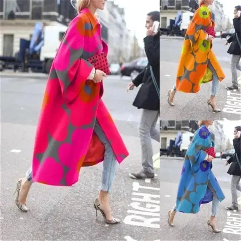 Women's Flared Sleeve Overcoat