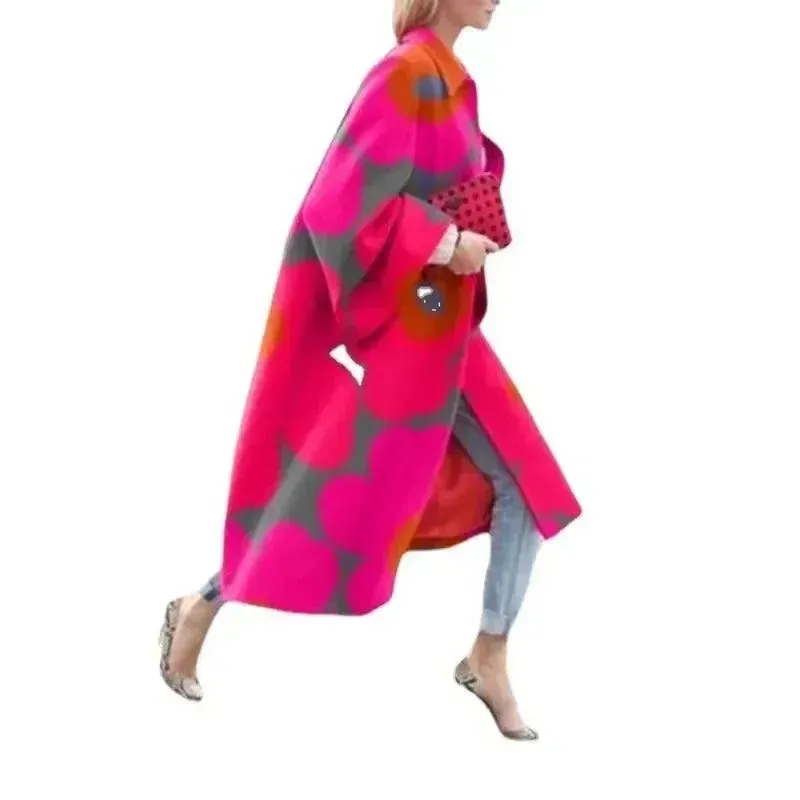 Women's Flared Sleeve Overcoat